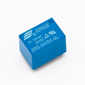 1-Kanal-1A 24Vdc -- SRS-24VDC-SL - Relais f&uuml;r Leiterplatten
