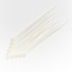 L-100mm H-2,5mm - 10 stück - Transparent Kabelbinder