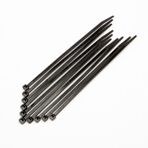 L-140mm H-3,5mm - 10 st&uuml;ck - Schwarz Kabelbinder